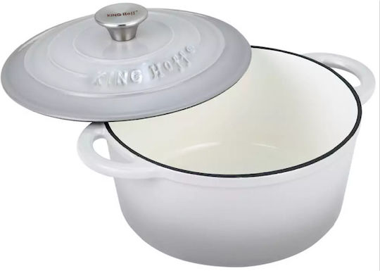 KING Hoff Tiefer Topf aus Gusseisen 2.4Es / 21cm