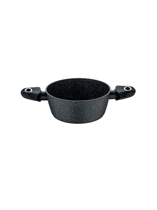 Bergner Tiefer Topf aus Aluminium 2.2Es / 20cm