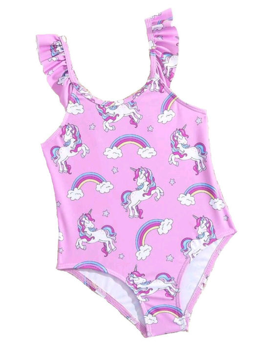 Tatu Moyo Kids Swimwear One-Piece Pink