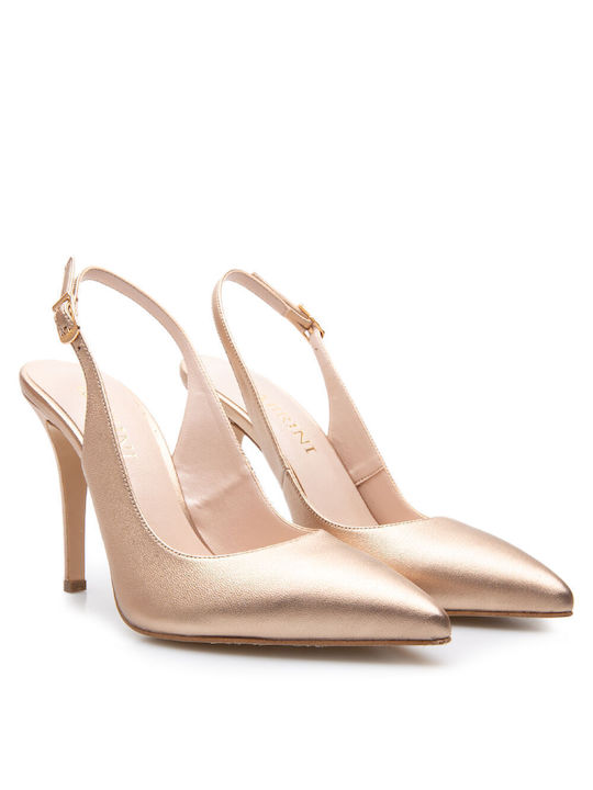 Labrini Pumps Goldene