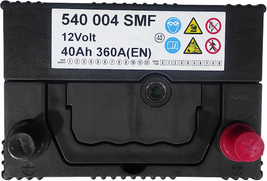 AP Baterie Auto Activa cu Capacitate 40Ah și CCA 360A