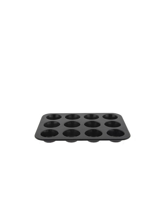Sugar Love Non-stick Aluminum Cupcakes & Muffins 12 Cups Baking Pan 35x26.5x3cm