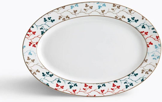 Ionia Oval Porcelain Serving Platter White Ionia Oval Porcelain Serving Platter White