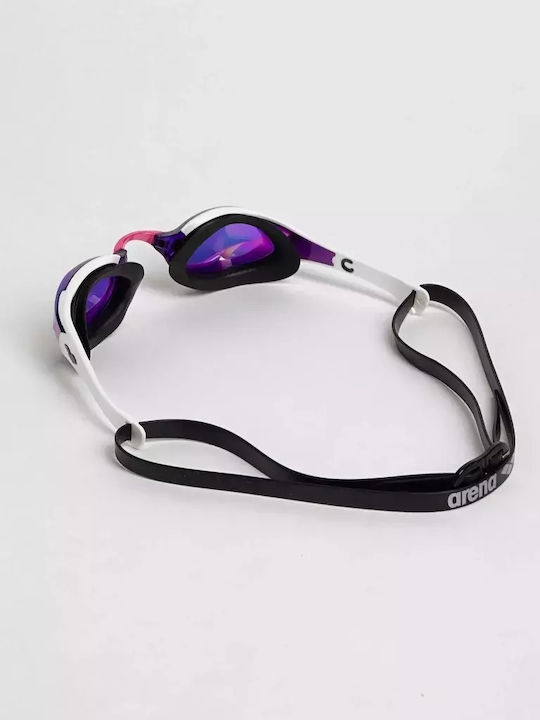 Arena Cobra Swimming Goggles Adults Purple