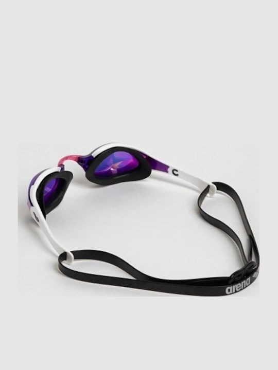 Arena Cobra Swimming Goggles Adults White