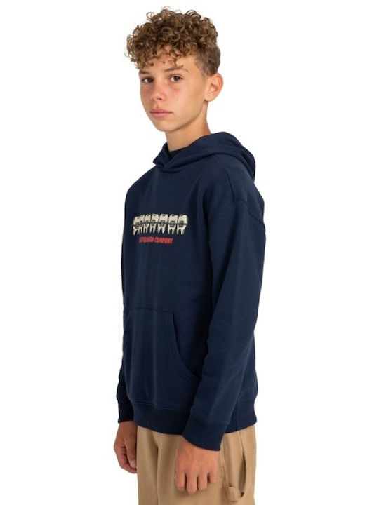 Element Kids Sweatshirt with Hood Navy Blue