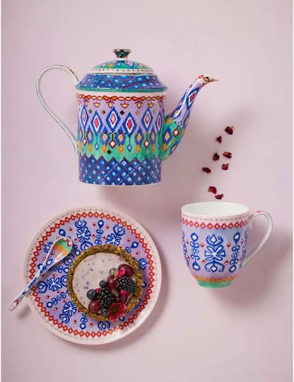 Maxwell & Williams Teas & C's Zanzibar Cană Ceai Din porțelan Multicolor 400ml