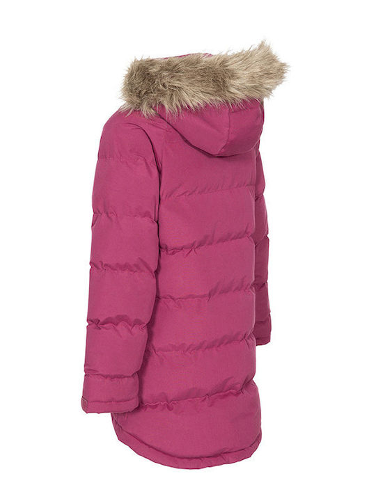 Trespass Kids Casual Burgundy Coat