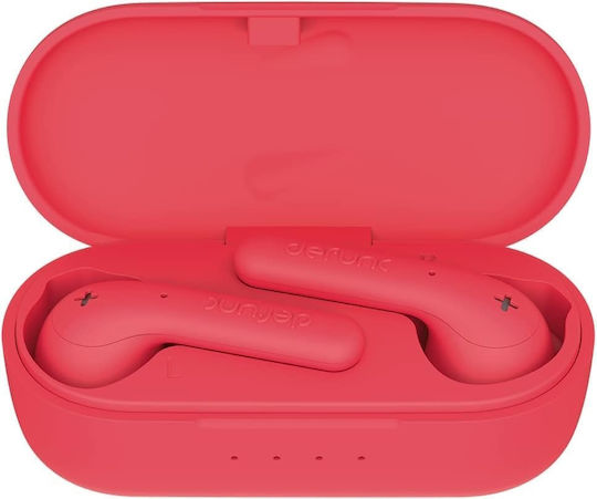 Defunc True Basic In-ear Bluetooth Handsfree Earphones with Charging Case Red