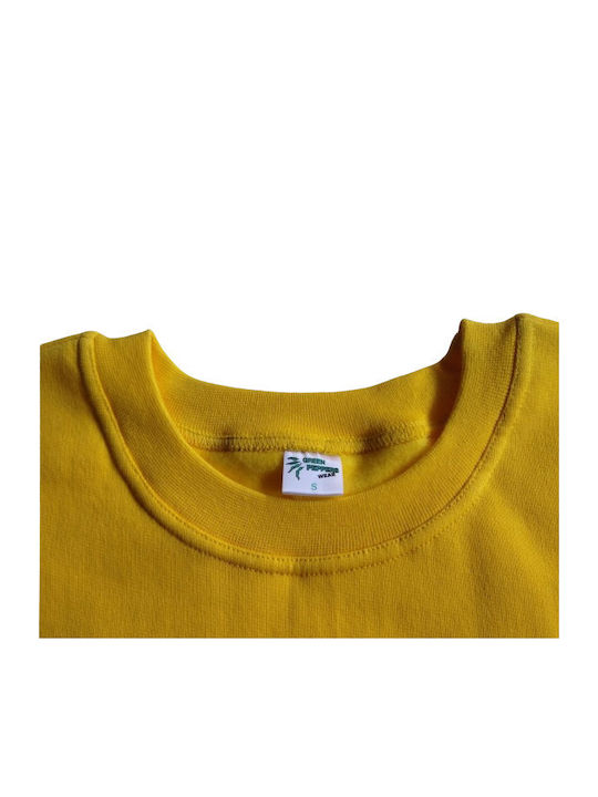 Tipocart Men's Long Sleeve Promotional Blouse Yellow