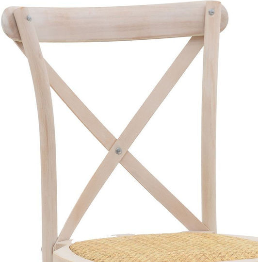 Dylon Scaune Cafe Lemn White Wash 1buc 48x52x89buc