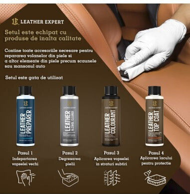 Leather Expert Kit Επιδιόρθωσης για Ταπετσαρίες - Δέρματα Αυτοκινήτου