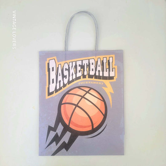 Vintage Lovers Хартиена Чанта за Подарък Цветна 26x12x32см.