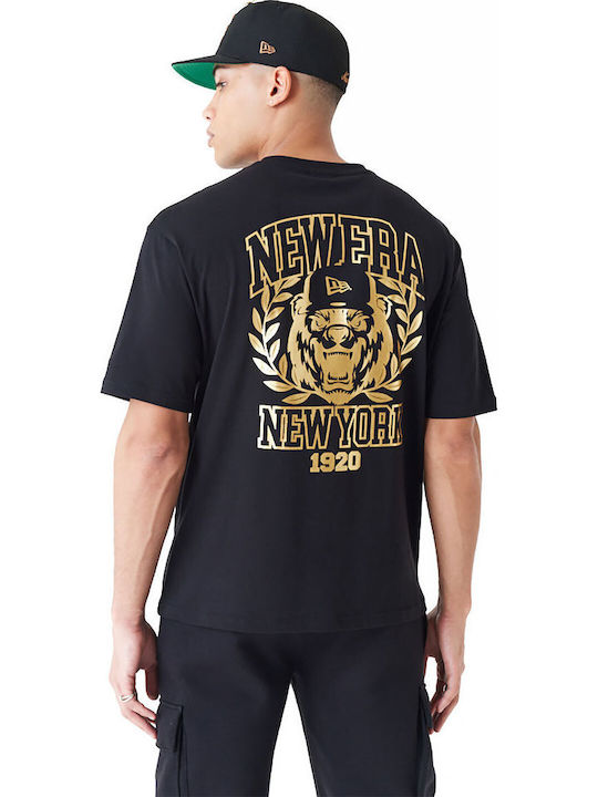 New Era T-shirt Μαύρο
