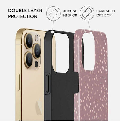 Burga Dual Layer Hot Cocoa Back Cover Silicone / Plastic 2mm Durable Purple (iPhone 13 ProXiaomi 13 Pro)