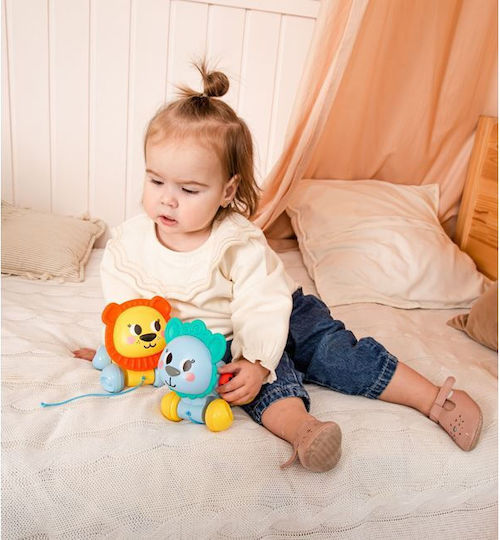 Kids Hits Pull-Along Toy Lion with Sounds for 12++ Months