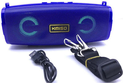 Kimiso Kms-223 885758 Bluetooth Speaker 3W with Battery Life up to 2 hours Blue