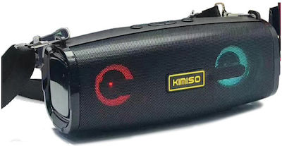 Kimiso Kms-223 885758 Bluetooth-Lautsprecher 3W mit Batterielaufzeit bis zu 2 Stunden Schwarz