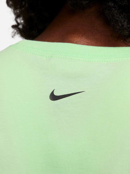 Sportswear Γυναικείο Αθλητικό Crop T-shirt Vapor Green