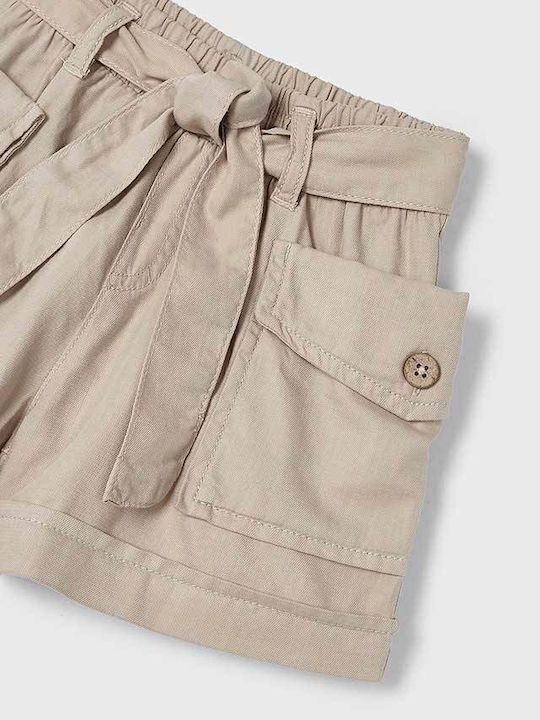 Kinder-Shorts/Bermudas Stoff Beige
