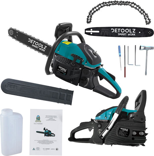 Detoolz Drujbă Pe benzină 6.7kg cu Lamă 40cm și Easy Start