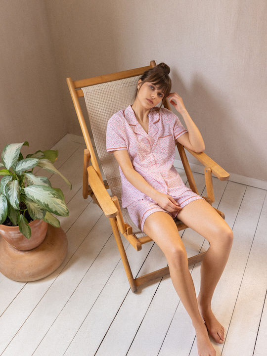 Pink Label De iarnă Șort Pijamale pentru Femei Embrime