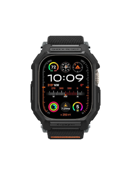 Spigen Lite Fit "Pro" Case with Strap Fabric Black (Apple Watch Ultra 1 / 2)