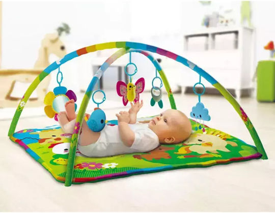 Kids Hits Happy Farm Baby Playmat & Gym for Newborns
