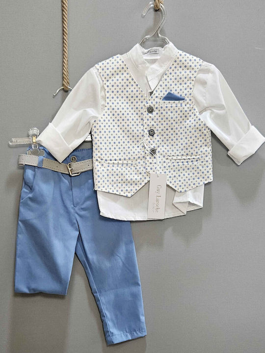 Guy Laroche Little boat Baptism Package with Theme Navy