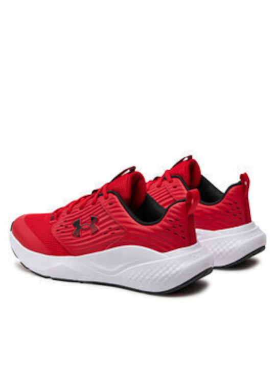 Under Armour Charged Commit Tr 4 Sport Shoes for Training & Gym Red