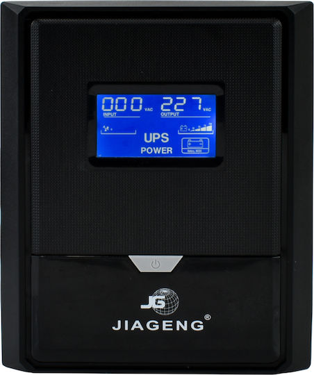 Jiageng JG1088 Unitate UPS Off-Line 1000VA 600W cu 3 Prize Schuko