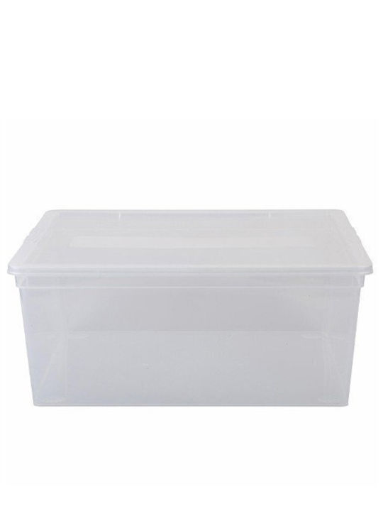 Cyclops Smart Box Plastic Storage box with Cap Transparent 40.5x34.1x23.8cm 1pcs