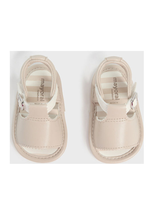 Mayoral Baby Sandals Beige