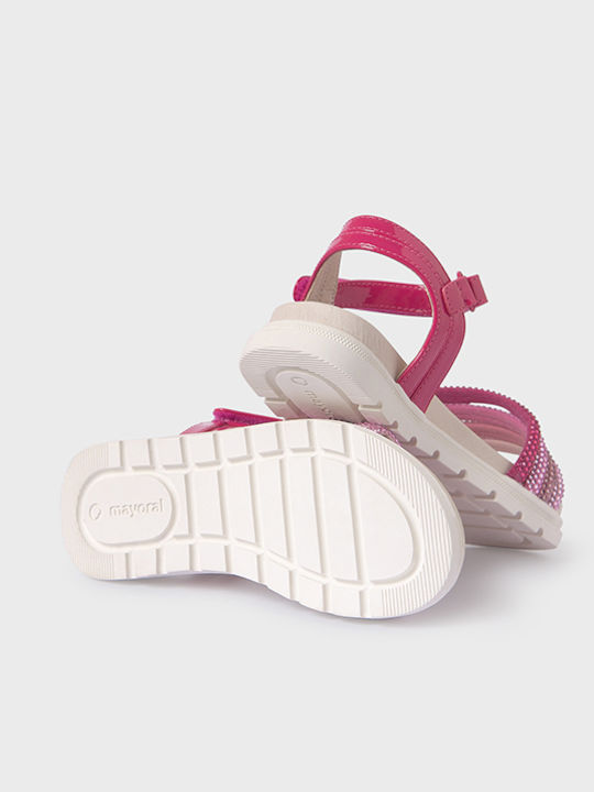 Kinder Sandalen Fuchsie