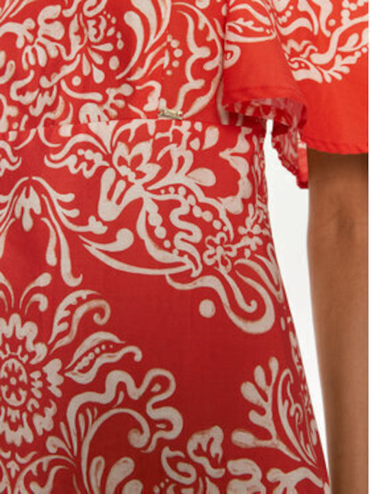 Gaudi Summer Mini Dress Orange