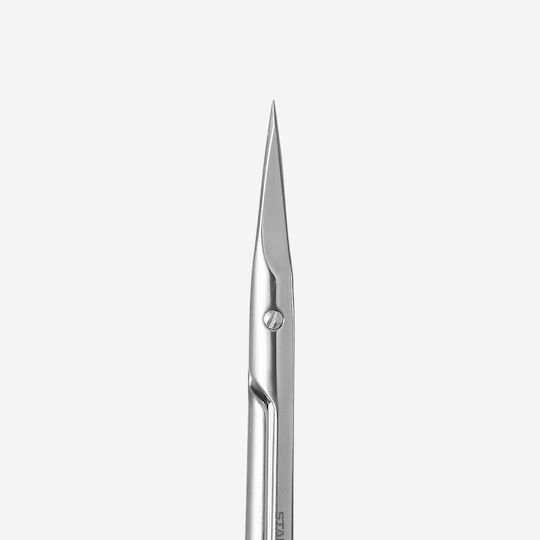 Staleks Nail Scissors Nickel With Straight Tip Cuticles Silver 1 Piece