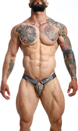MOB Erotic Wear Dngeon Herren Jockstrap Gray