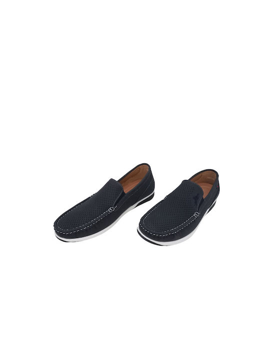 Atlanta Men's Piele sintetică Moccasins Albastru