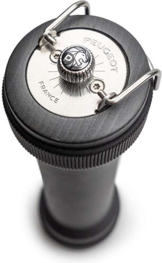 Peugeot Bbq Manual Wooden Pepper Mill 30cm Gray