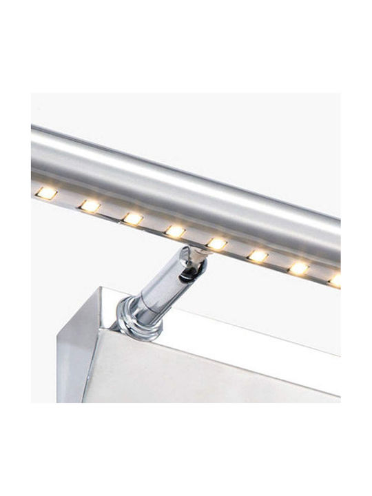 Toolight Φωτιστικό Τοίχου με Ενσωματωμένο LED Ασημί 55εκ.