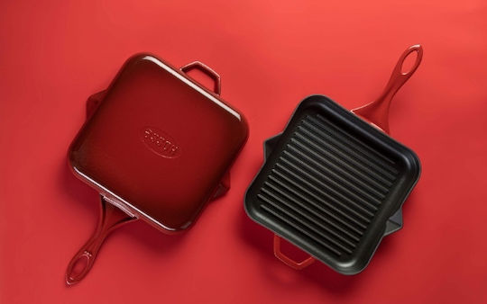 Hosse Grill aus Gusseisen mit Emaillebeschichtung