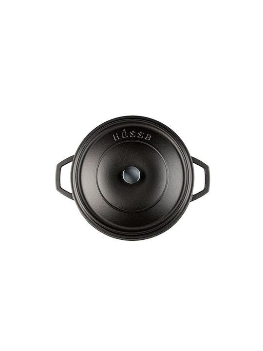 Hosse Solagio Ρηχή Κατσαρόλα από Μαντέμι 26cm Black Onyx