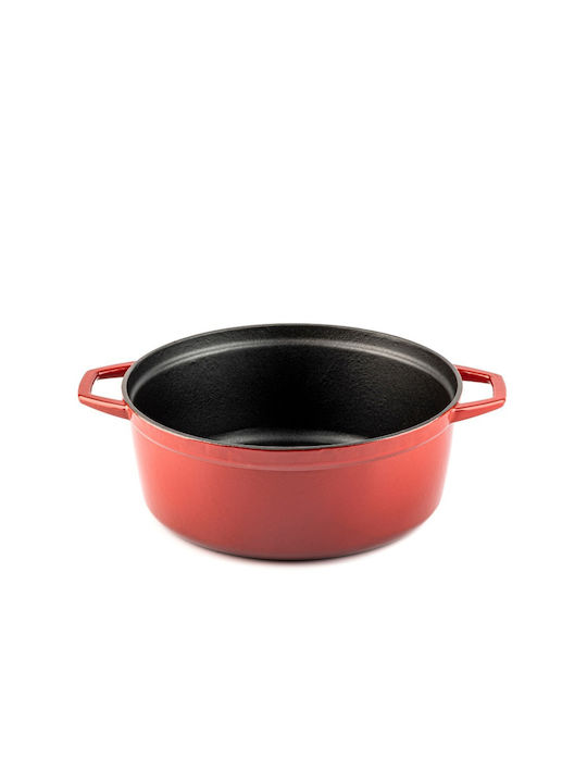 Hosse Solagio Βαθιά Κατσαρόλα από Μαντέμι 28cm Rubin