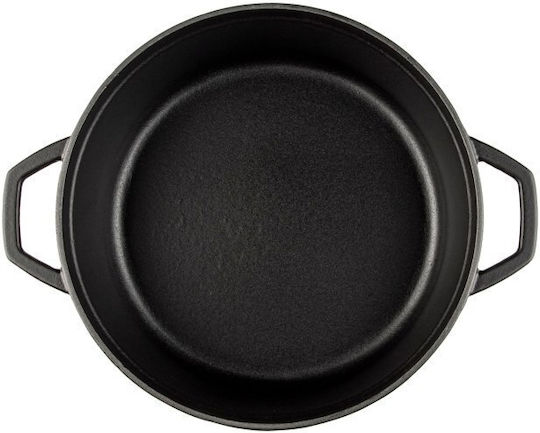 Hosse Solagio Дълбока Тенджера от Чугун 28см Black Onyx