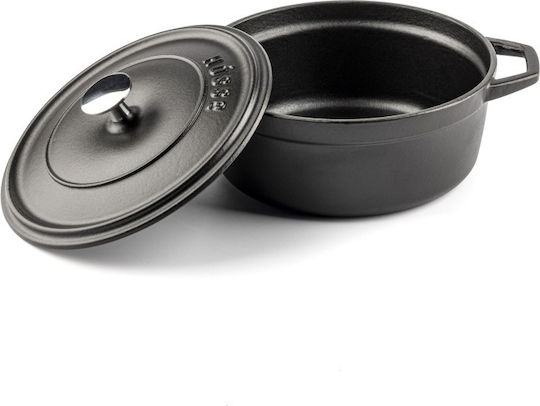 Hosse Solagio Дълбока Тенджера от Чугун 12см Black Onyx
