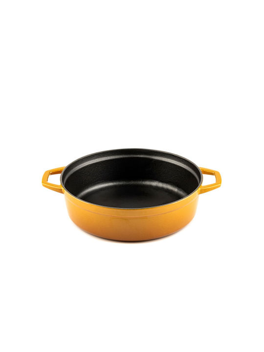 Hosse Solagio Flacher Topf aus Gusseisen 26cm Dijon