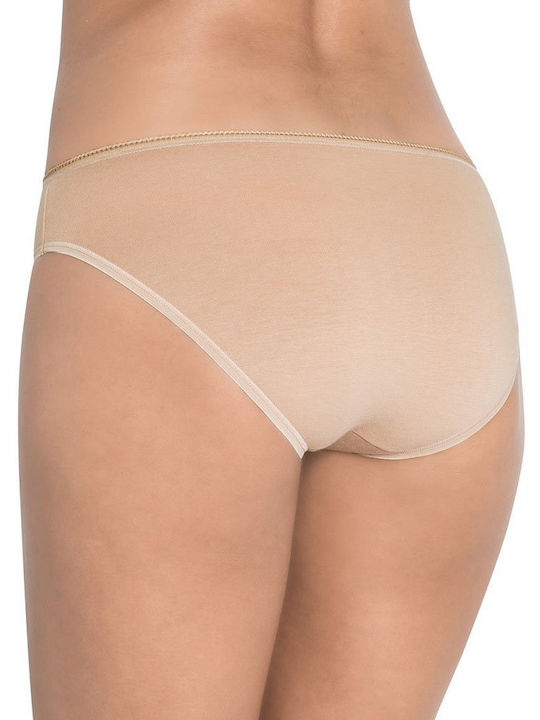 Sloggi 24/7 Tai Baumwolle Damen Slip 3Pack Dark beige