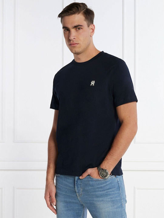 Tommy Hilfiger Men's Short Sleeve T-shirt Navy Blue