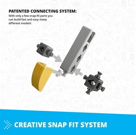 Engino Plastic Construction Toy Excavator - Engino Inventor