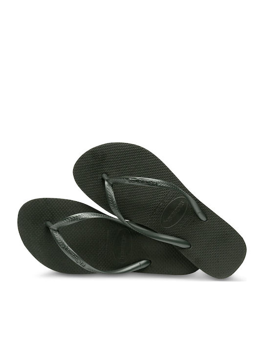 Slim Women's Flip Flops Green